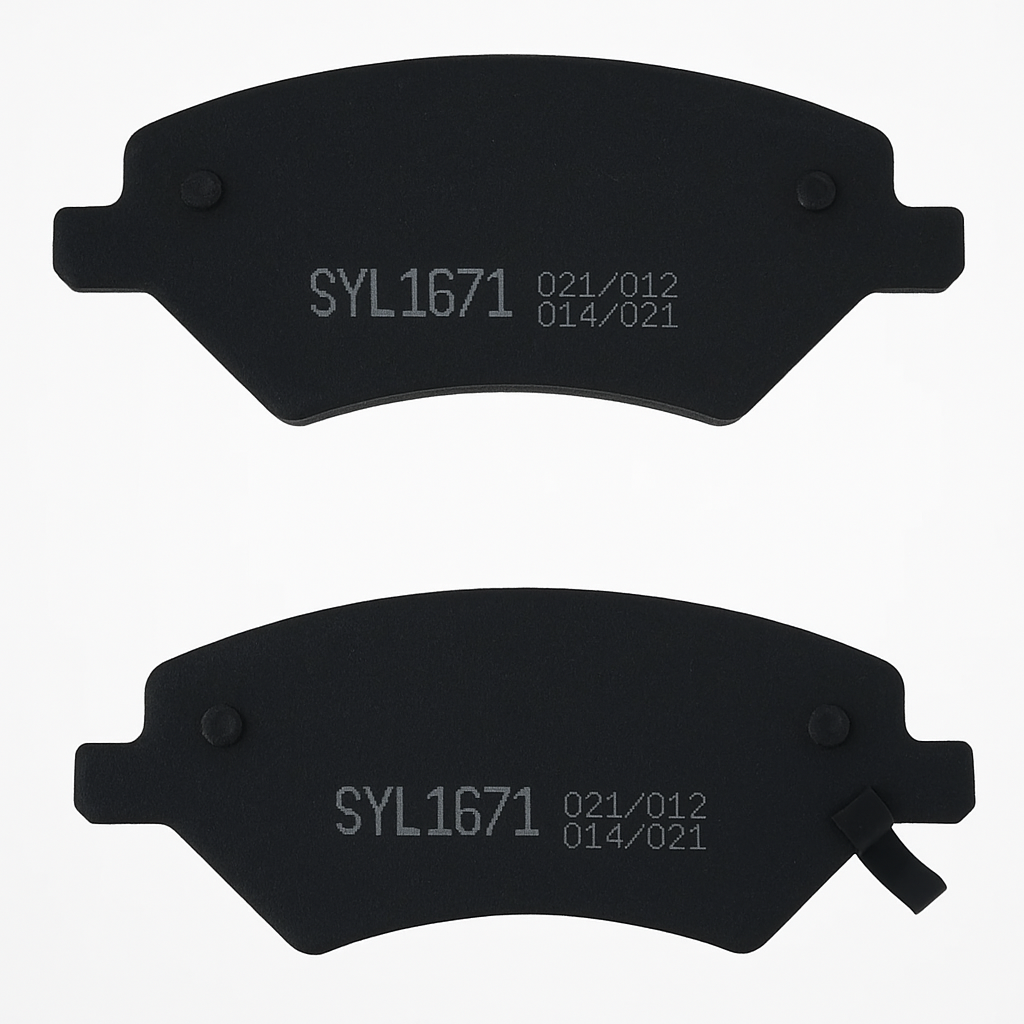 Pastilhas de freio dianteira/traseira - SYL1671 + SYL1852 - Imagem 4