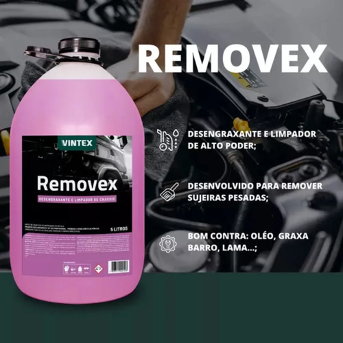 Desengraxante e Limpador de Chassis Removex 5L – Vonixx - Imagem 3